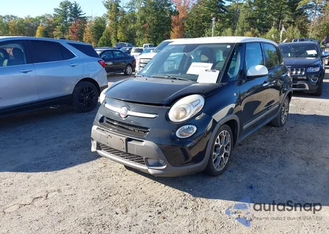 2014 Fiat 500L Trekking z USA, uszkodzony, nr VIN ZFBCFADH6EZ007784